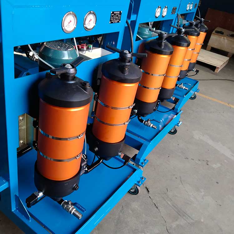 華豫供應油液除雜質(zhì)雙筒高精密濾油車50&100L／min